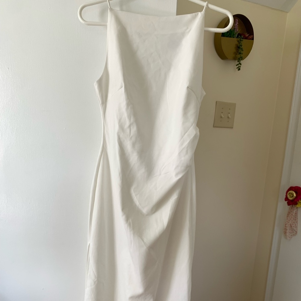 The white dress